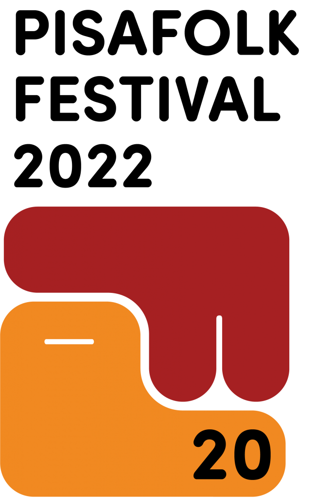 Il logo ufficiale del PisaFolk Festival 2022