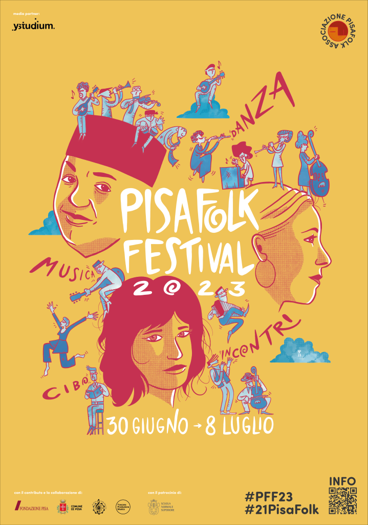 il manifesto del PIsaFolk Festival 2023